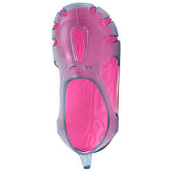 Βρεφικές παντόφλες κολύμβησης γκρι / ροζ