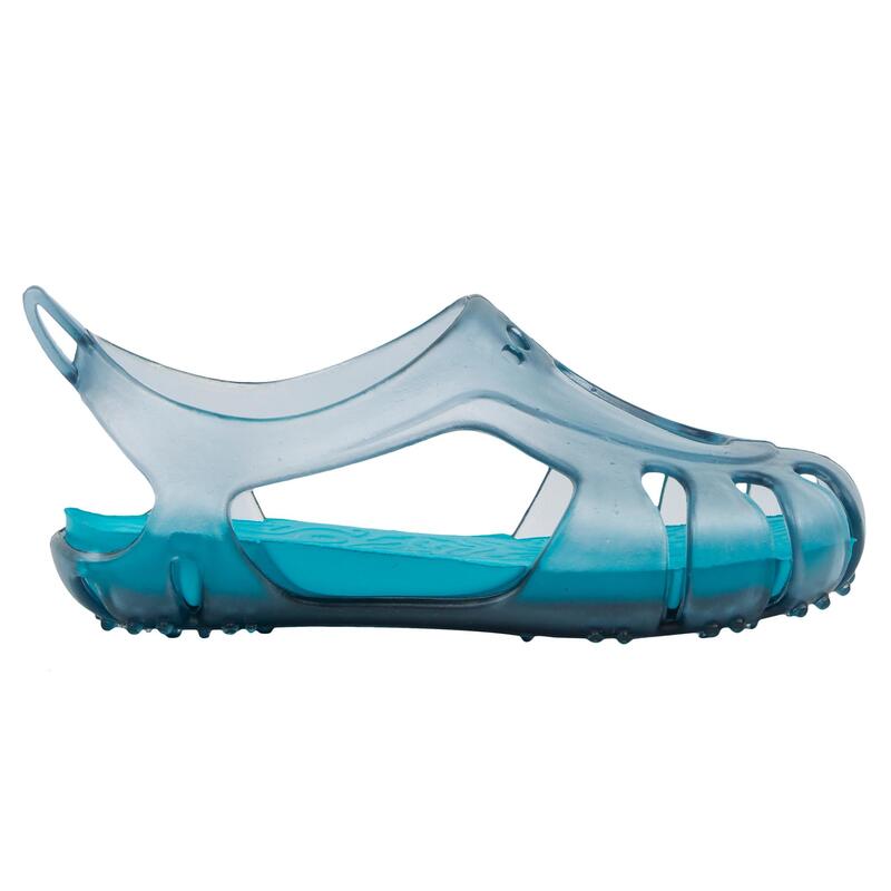 Chaussure Chausson Piscine Bébé gris/bleu