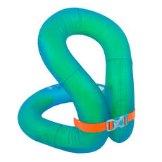 GILET DE NATATION GONFLABLE VERT ET BLEU TAILLE L (75-90 KG) GILET DE NATATION GONFLABLE VERT ET BLEU TAILLE L (75-90 KG)