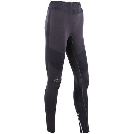 Hardloopbroek Kiprun Care voor dames donkergrijs