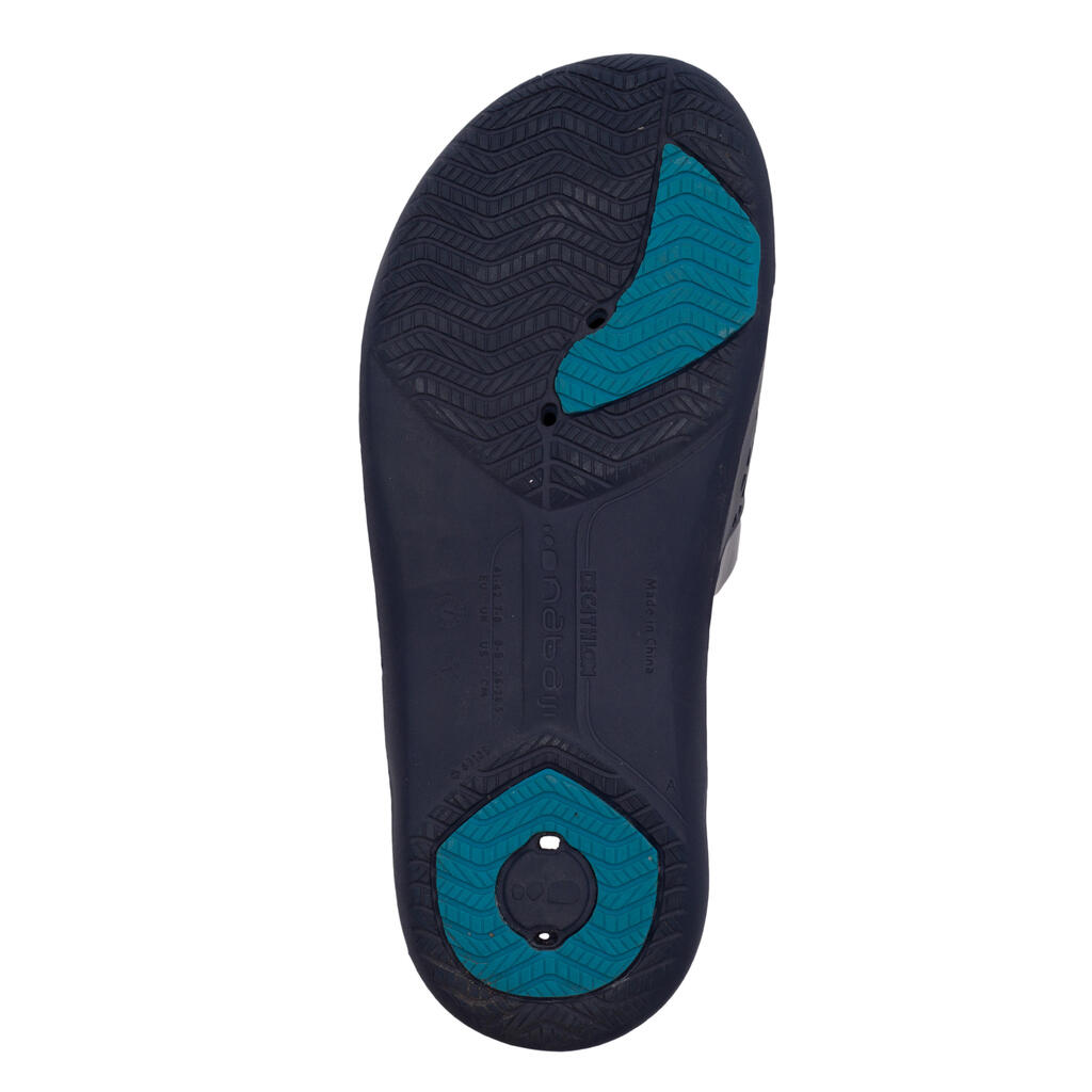 Men's Pool Sandals SLAP 500 PLUS Blue