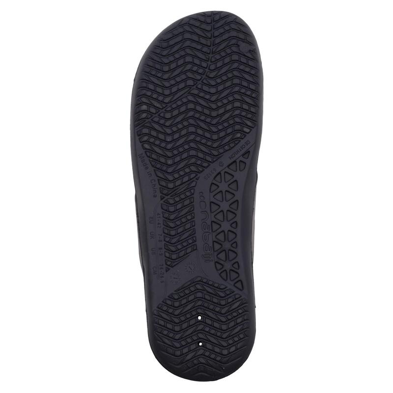 Chanclas piscina Hombre pala gris