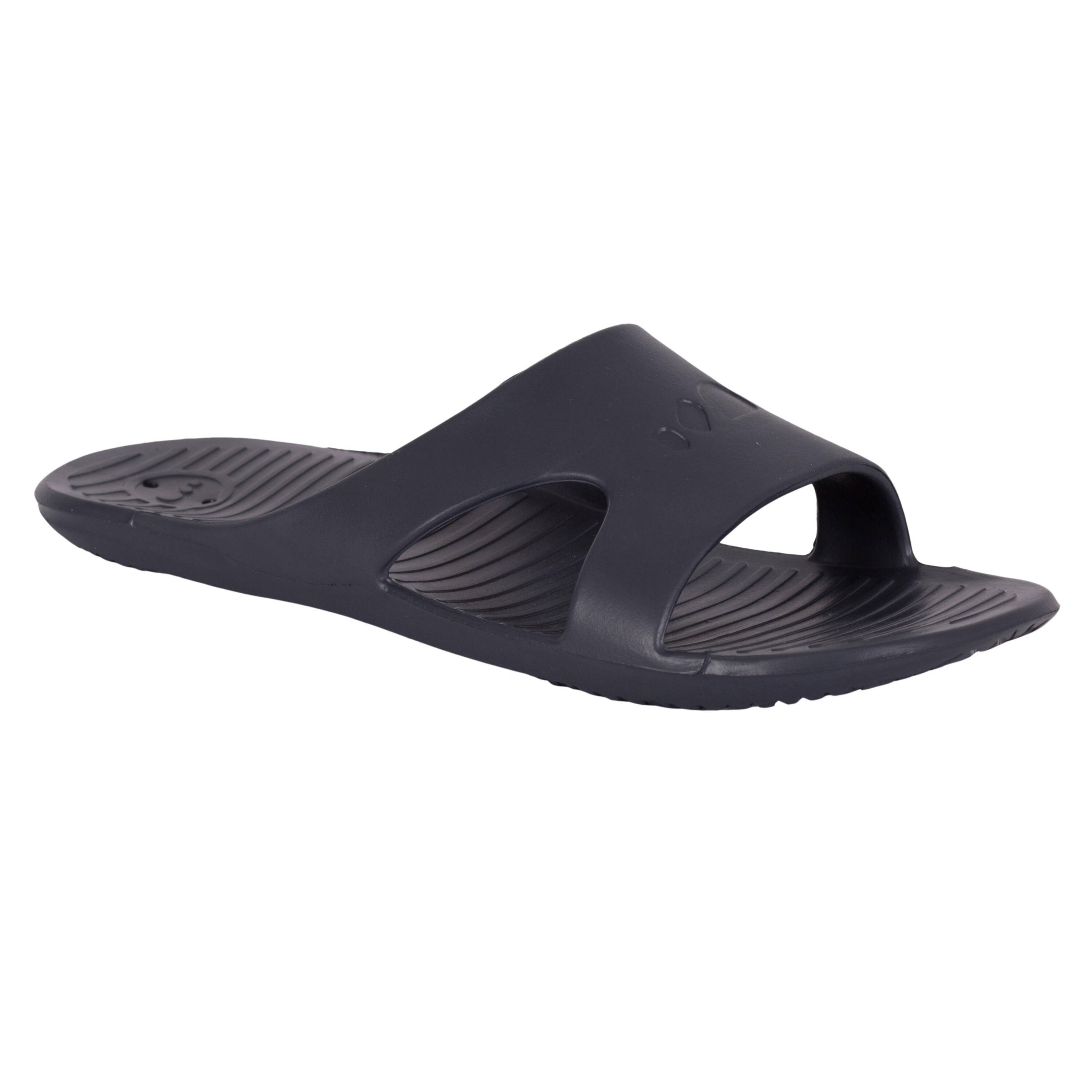 Men’s pool sandals slap 100 basic grey -  3