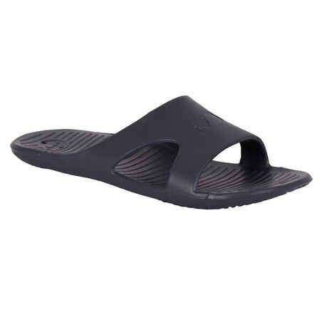 Chanclas piscina Hombre pala gris