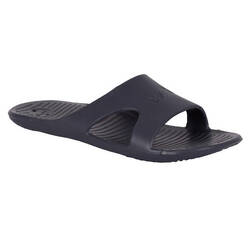 Men's Pool Sandals SLAP 100 BASIC Grey