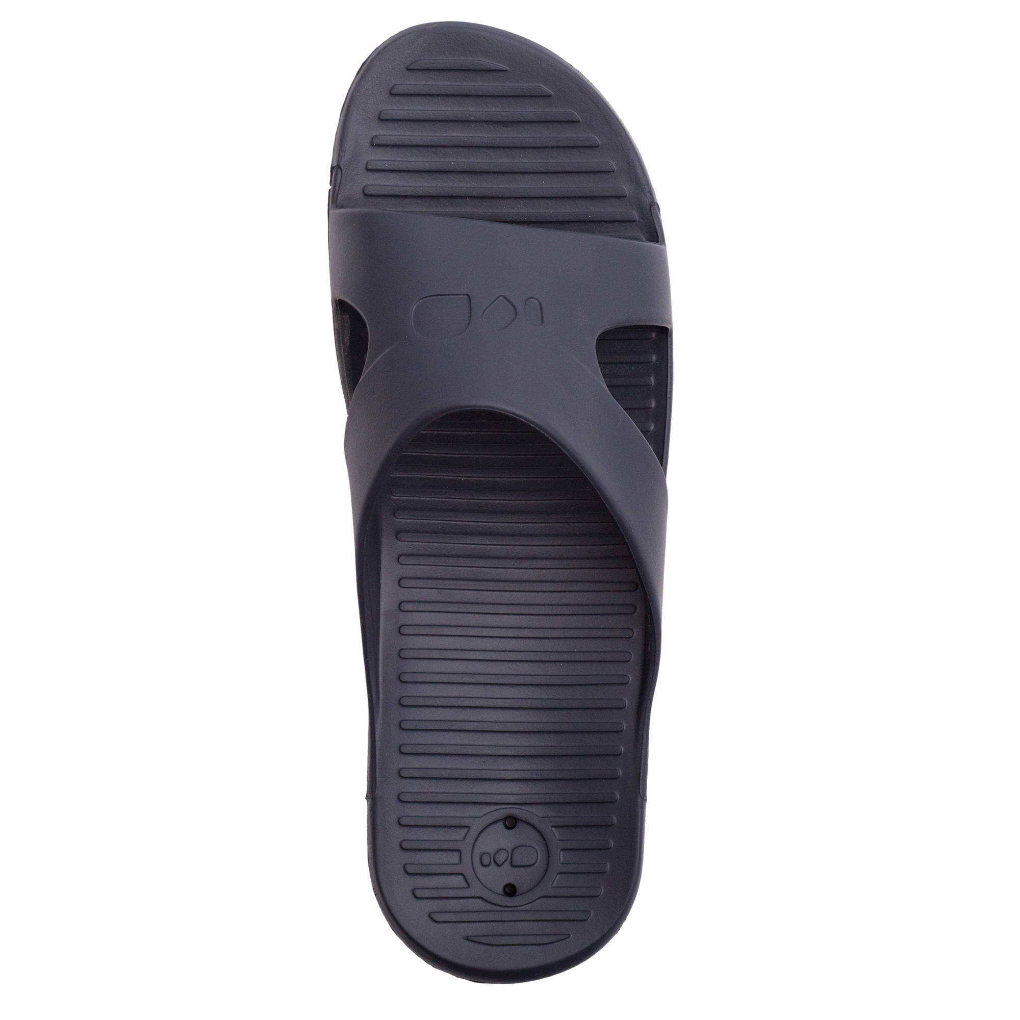 Men Pool Sandals Slap 100 Basic Grey -  2