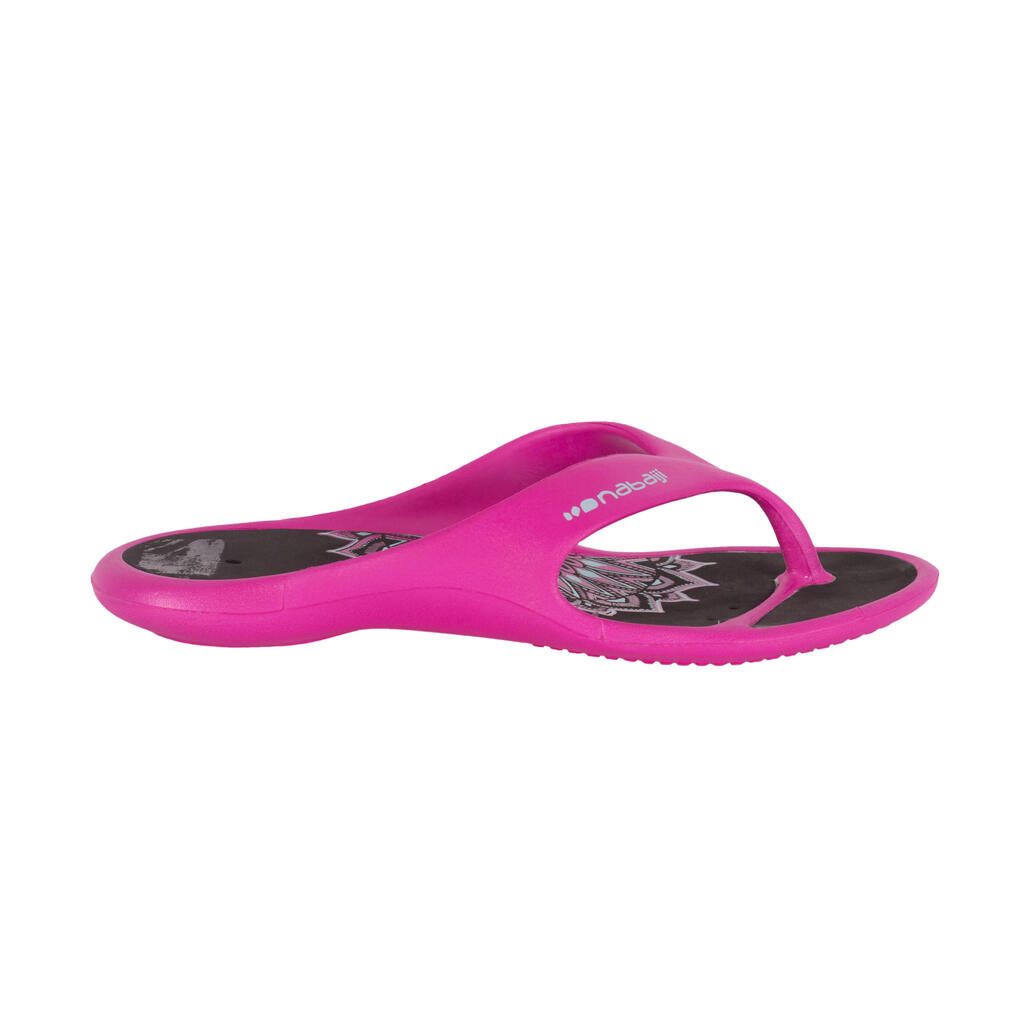 Zehensandalen Tonga 500 Damen blau
