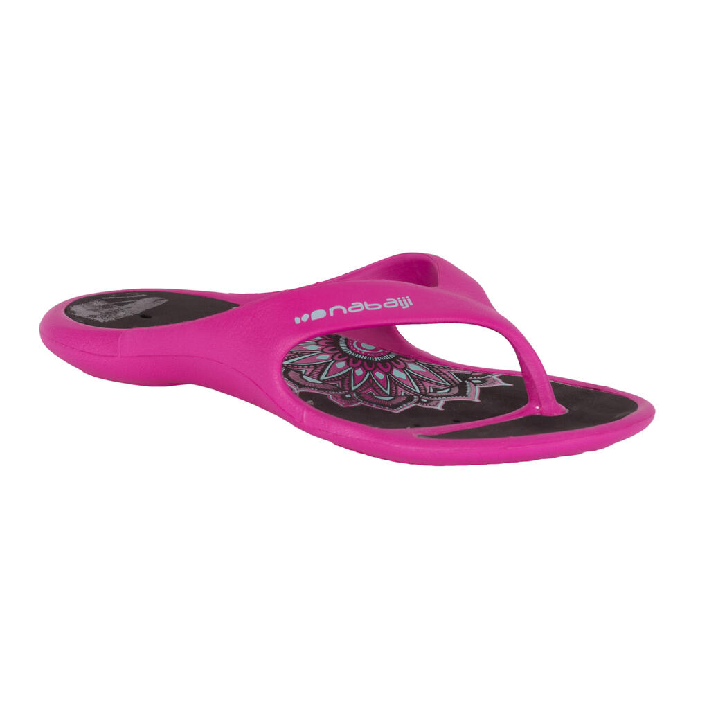 Zehensandalen Tonga 500 Damen blau