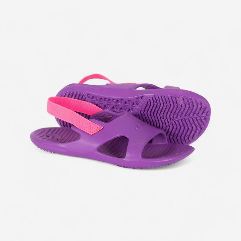 Çocuk Sandalet - Yeşil/Pembe - Slap 100