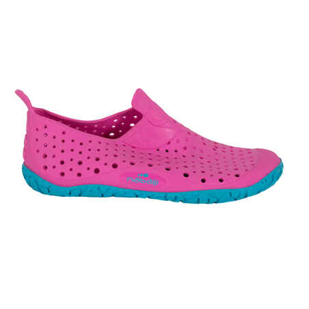 GIRL’S AQUADOTS 100 POOL SHOES PINK BLUE