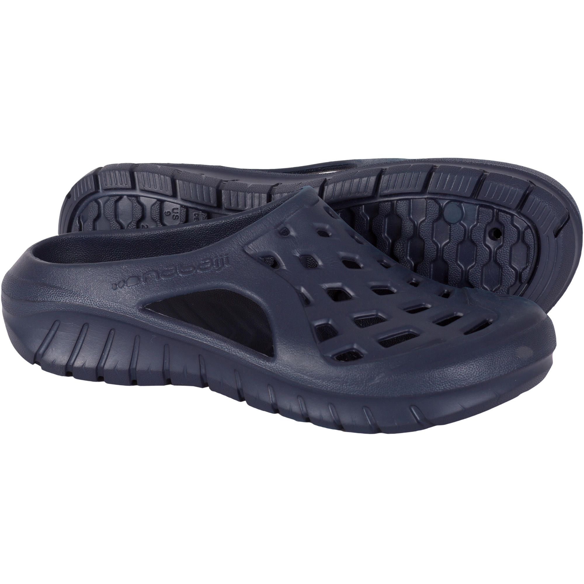 Chanclas para piscina para adulto Nabaiji Clog 100 azul Decathlon