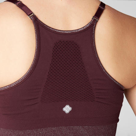 Топ женский удлиненный бесшовный