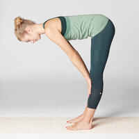 Women's Seamless Dynamic Yoga Tank Top - Green