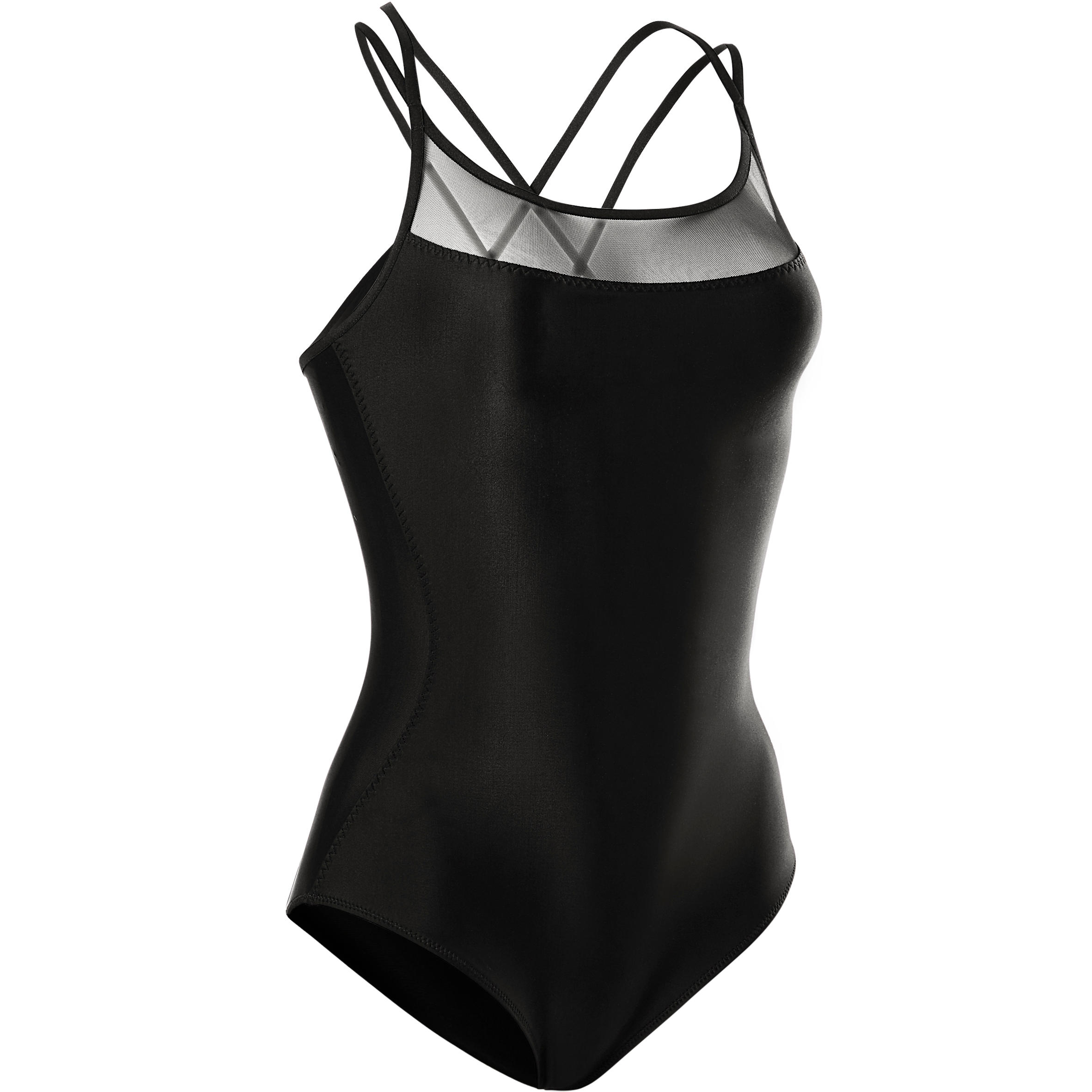 BODY TIRANTES CRUZADOS NEGRO - Decathlon