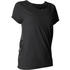 Women's Gentle Yoga Organic Cotton T-Shirt - Black