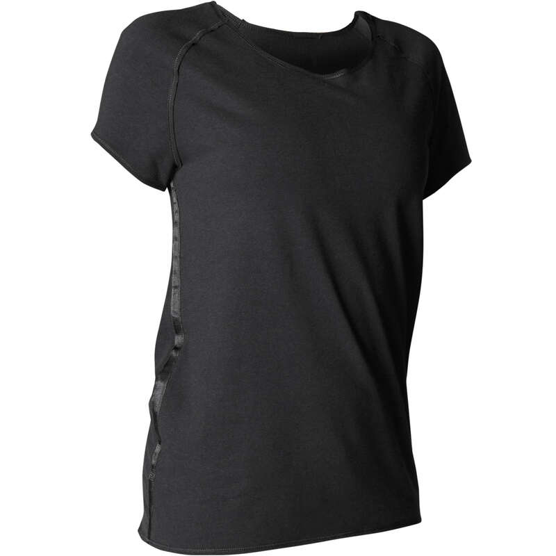 WOMAN YOGA APPAREL Clothing - Women's Gentle Yoga T-Shirt DOMYOS - By Sport