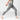 Women's Seamless 7/8 Yoga Leggings - Mottled Grey
