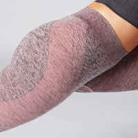 Seamless 7/8 Yoga Leggings - Dusty Pink