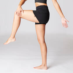Dynamic Yoga Shorts - Black