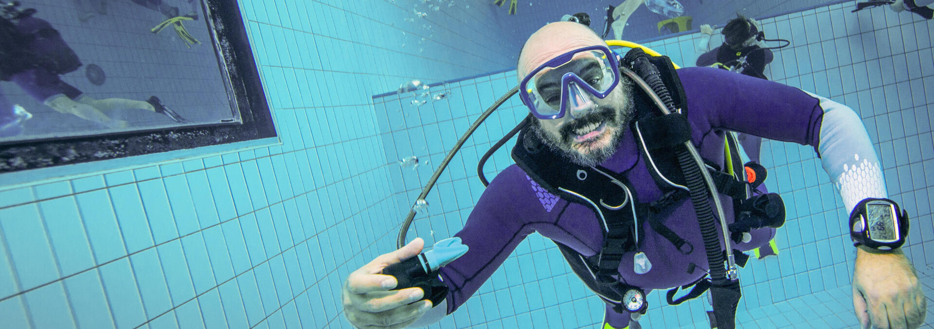Pratiquer la plongée sous-marine en piscine