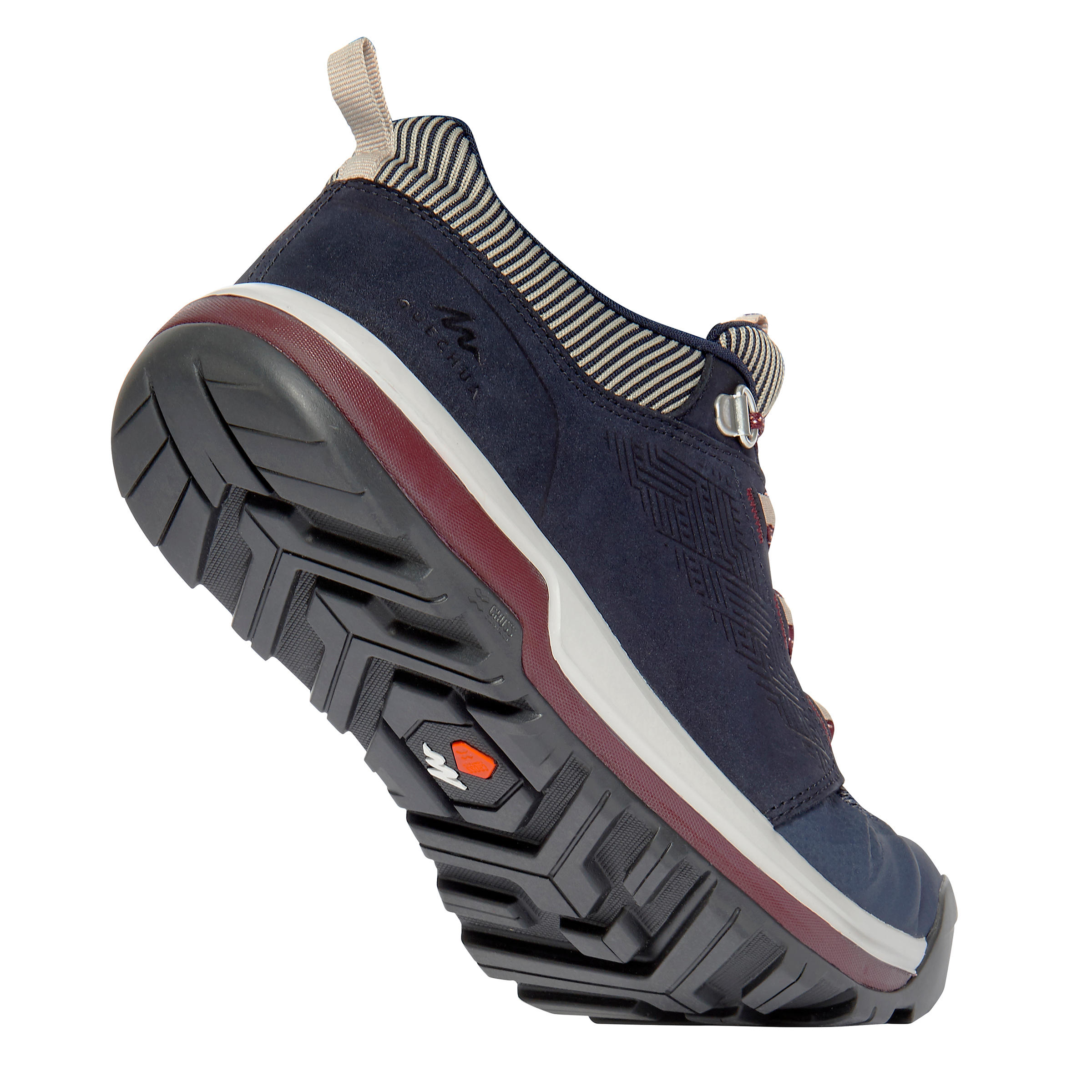 Women's Eco-Friendly Country Walking Shoes - Navy 7/9