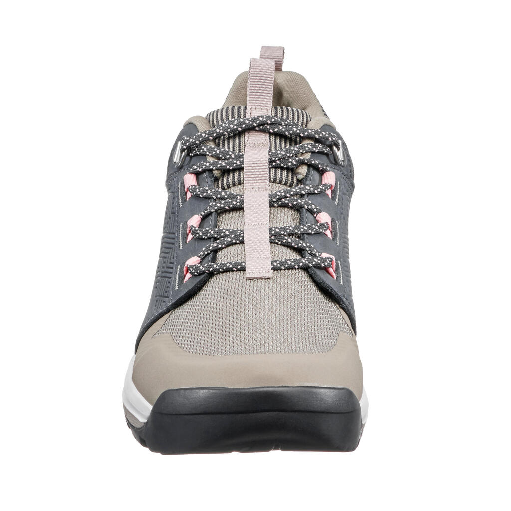 Cipele za planinarenje NH500 ženske bež-kaki