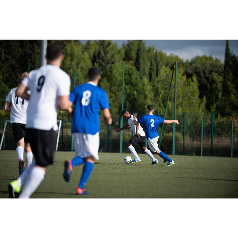 Camiseta de fútbol Adulto Kipsta F100 blanca