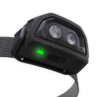 200 Lumen USB Head Torch - Black