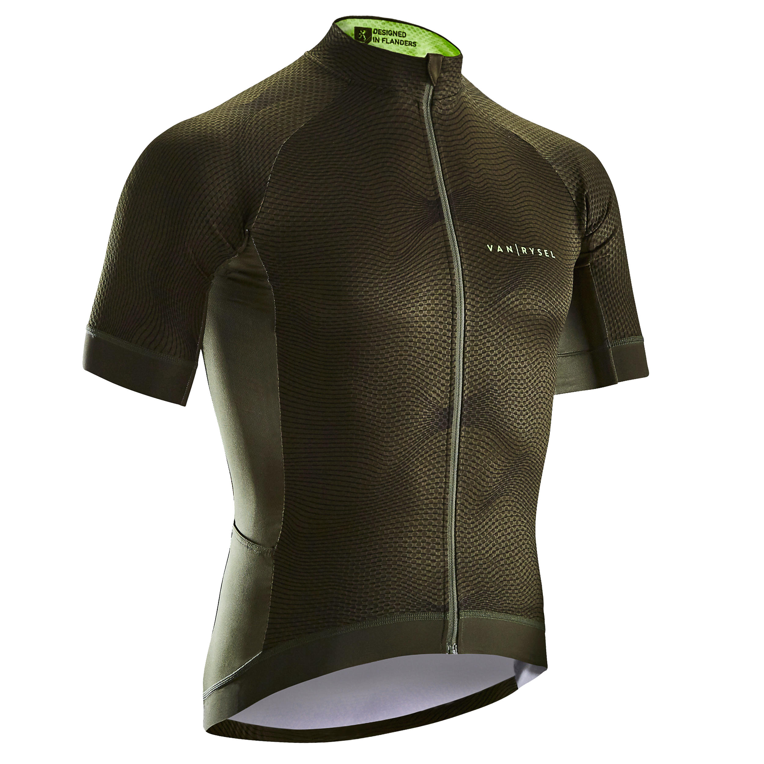 Van Rysel Fietsshirt Voor Heren Korte Mouwen Roadracing 500 van rysel kopen in de aanbieding