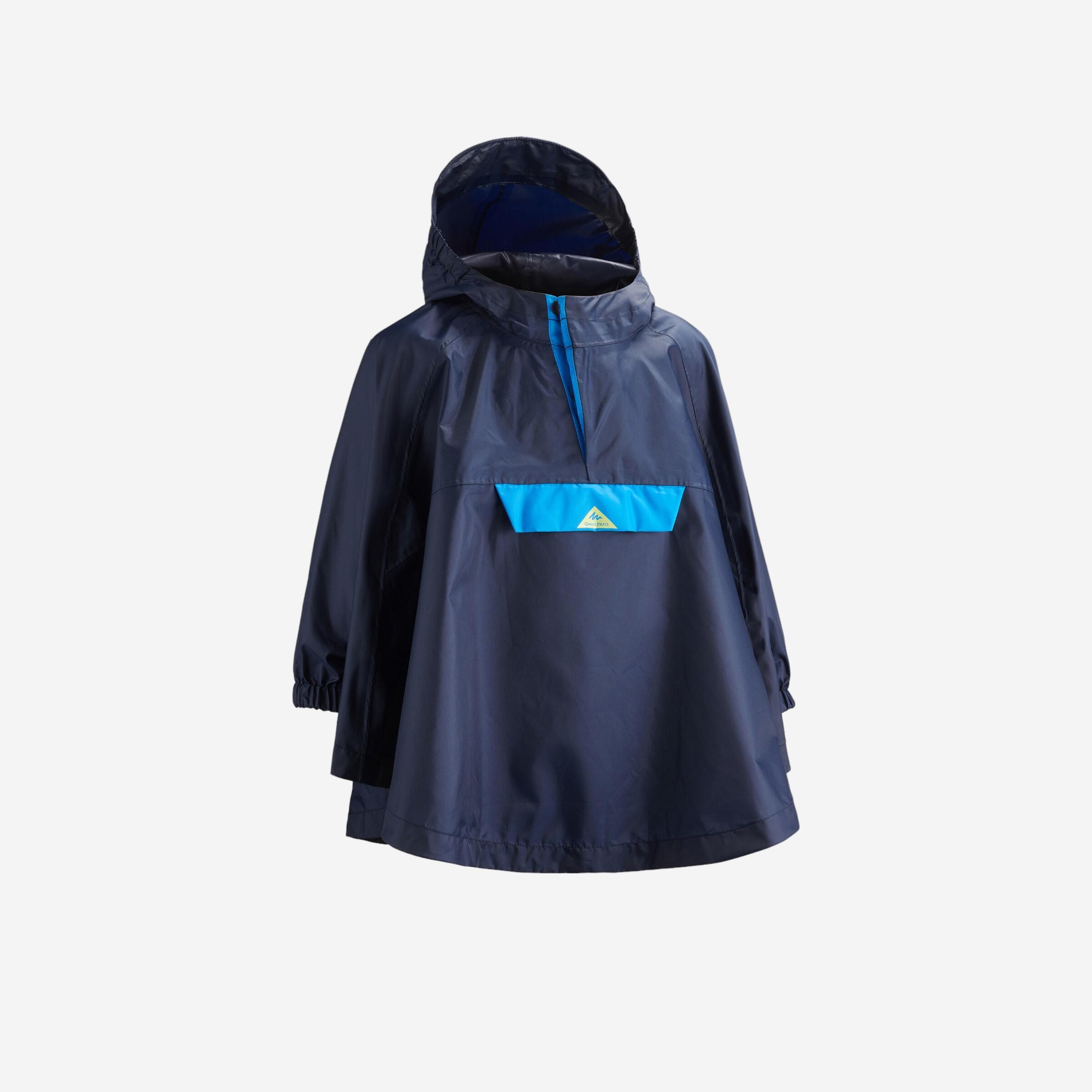 Poncho de Lluvia de Montaña y Trekking Niños Quechua MH100 Impermeable  QUECHUA | Decathlon
