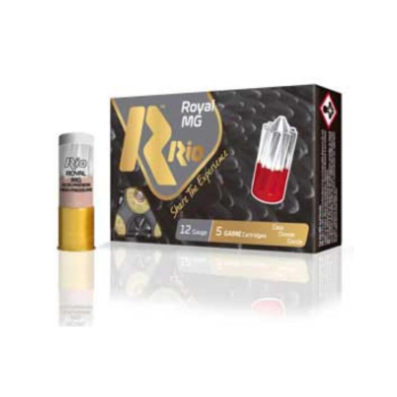 Cartucho Bala Caza Rio royal mg Calibre 12 37gr x 5