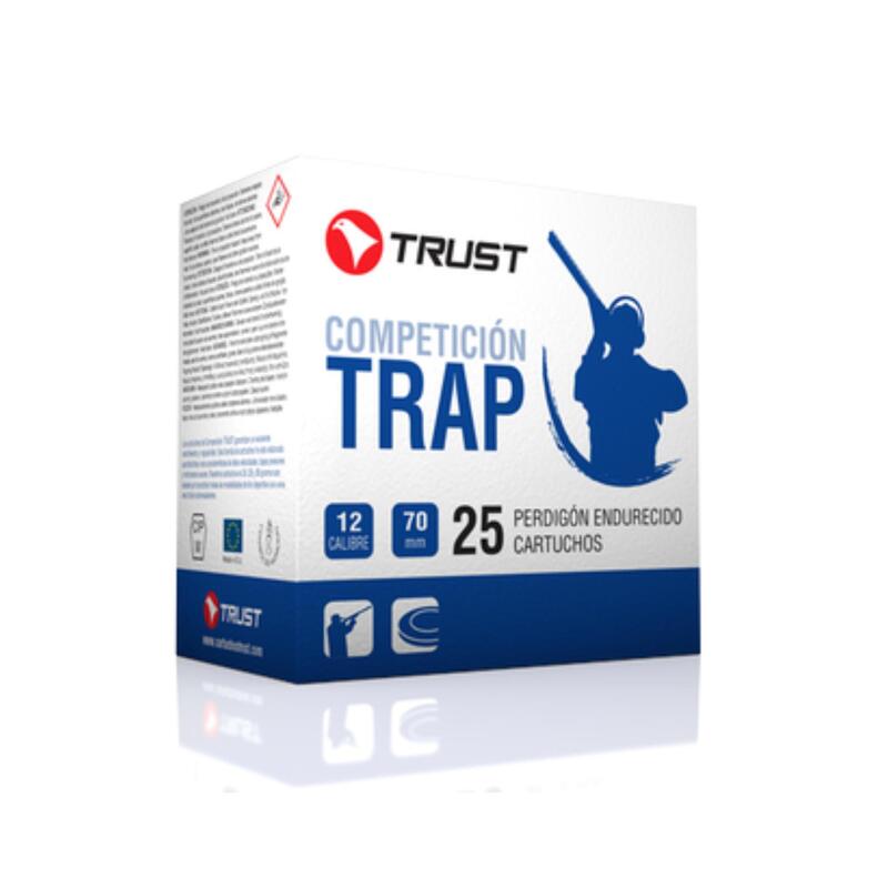 Cartucho Tiro al Plato Trust trap skeet 1/24 gr x25