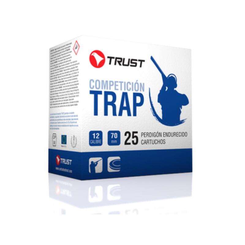 Cartucho Tiro al Plato Trust Trap 1/ 28gr Perdigon 7.5 x25