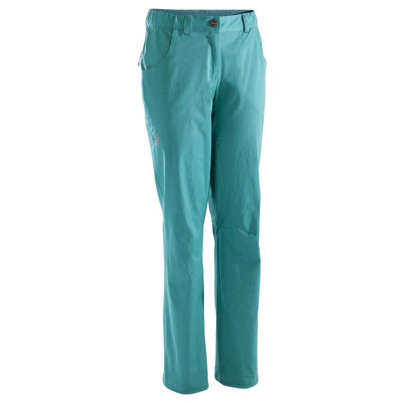 CLIMBING CLOTHING Climbing - WOMEN'S TROUSERS BLUE GREY SIMOND - Climbing