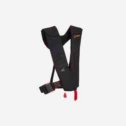 Gilet de sauvetage automatique gonflable adulte lj 150n air noir