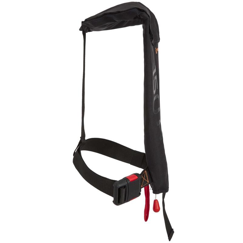 Gilet de sauvetage automatique gonflable adulte lj 150n air noir