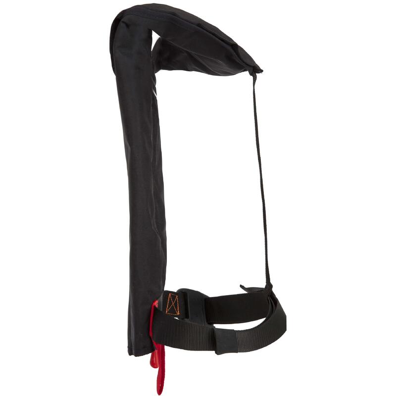 Gilet de sauvetage automatique gonflable adulte lj 150n air noir