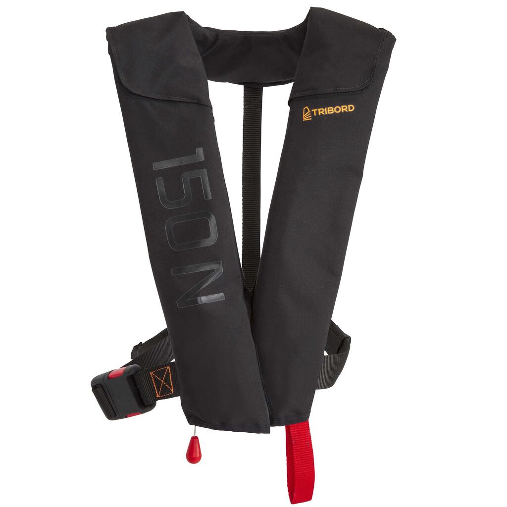 Adult’s Automatic Inflatable Life Jacket lj 150n air black