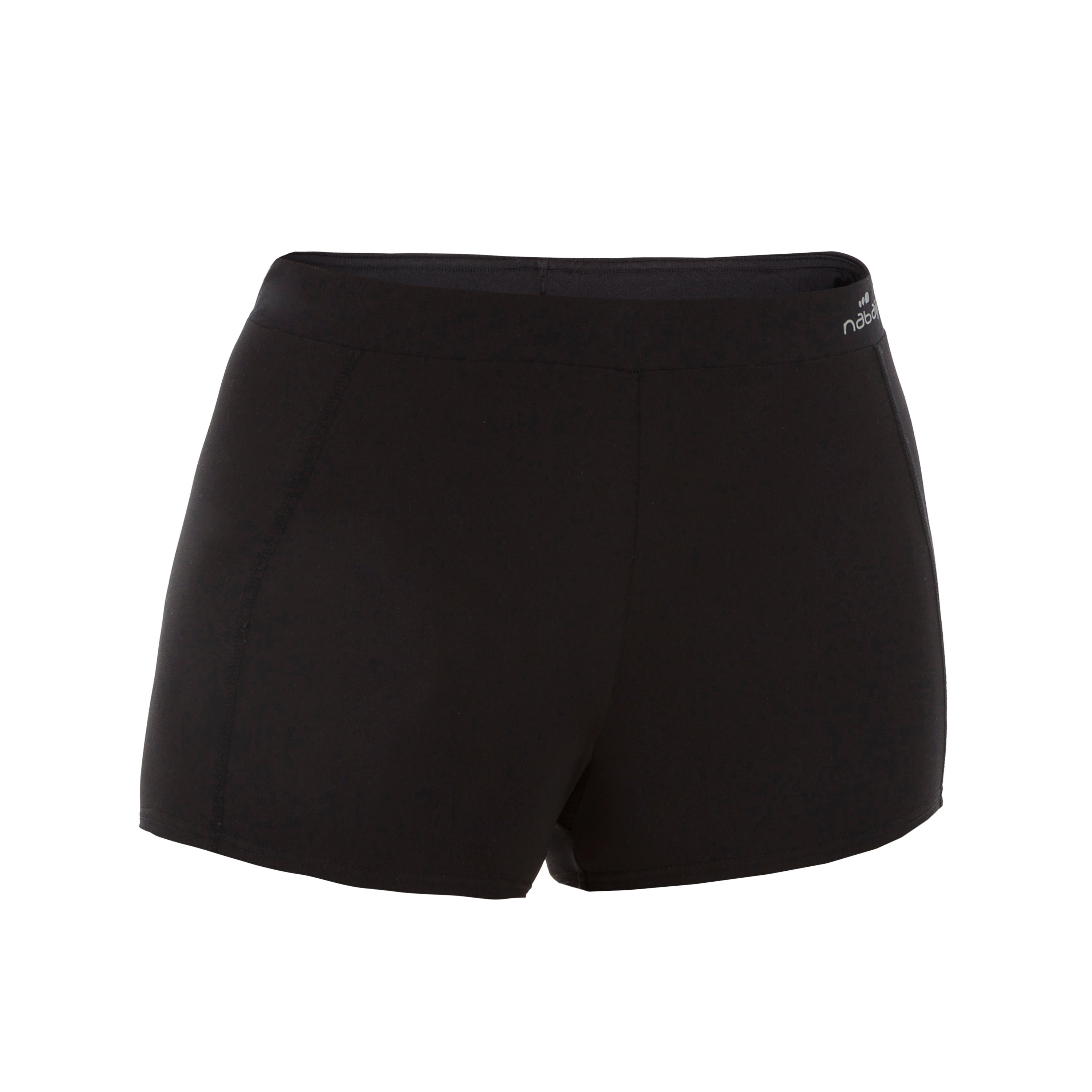 Bas de maillot de bain shorty Aquafitness femme Anny noir 11/15