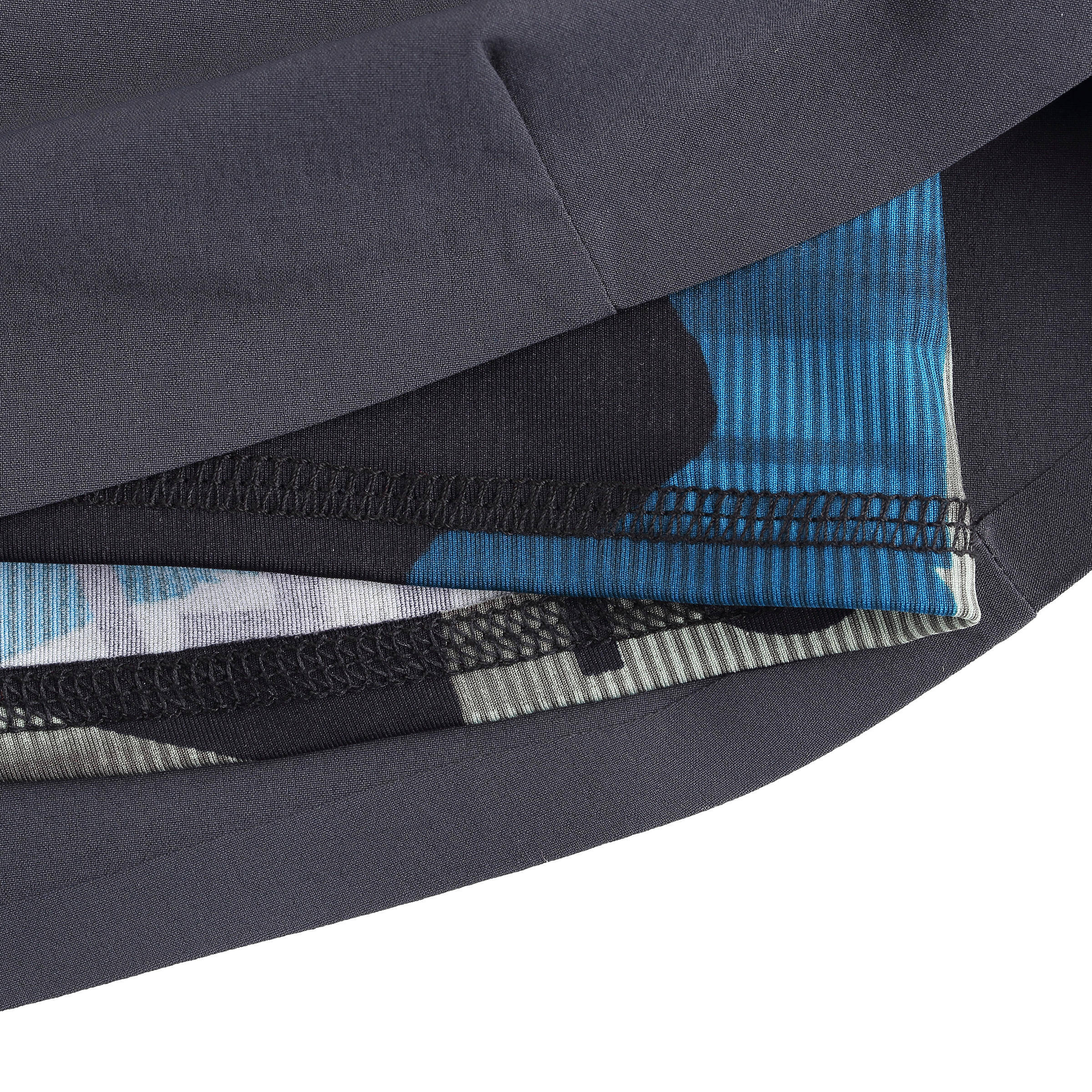 500 Women's Cross Training Shorts - Grey/Khaki -  4