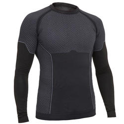 Top de manga larga de regata barco hombre Race negro