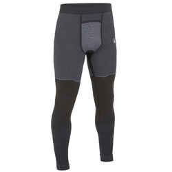 MEN'S SAILING TECHNICAL LEGGINGS RACE 500 - GREY BLACK