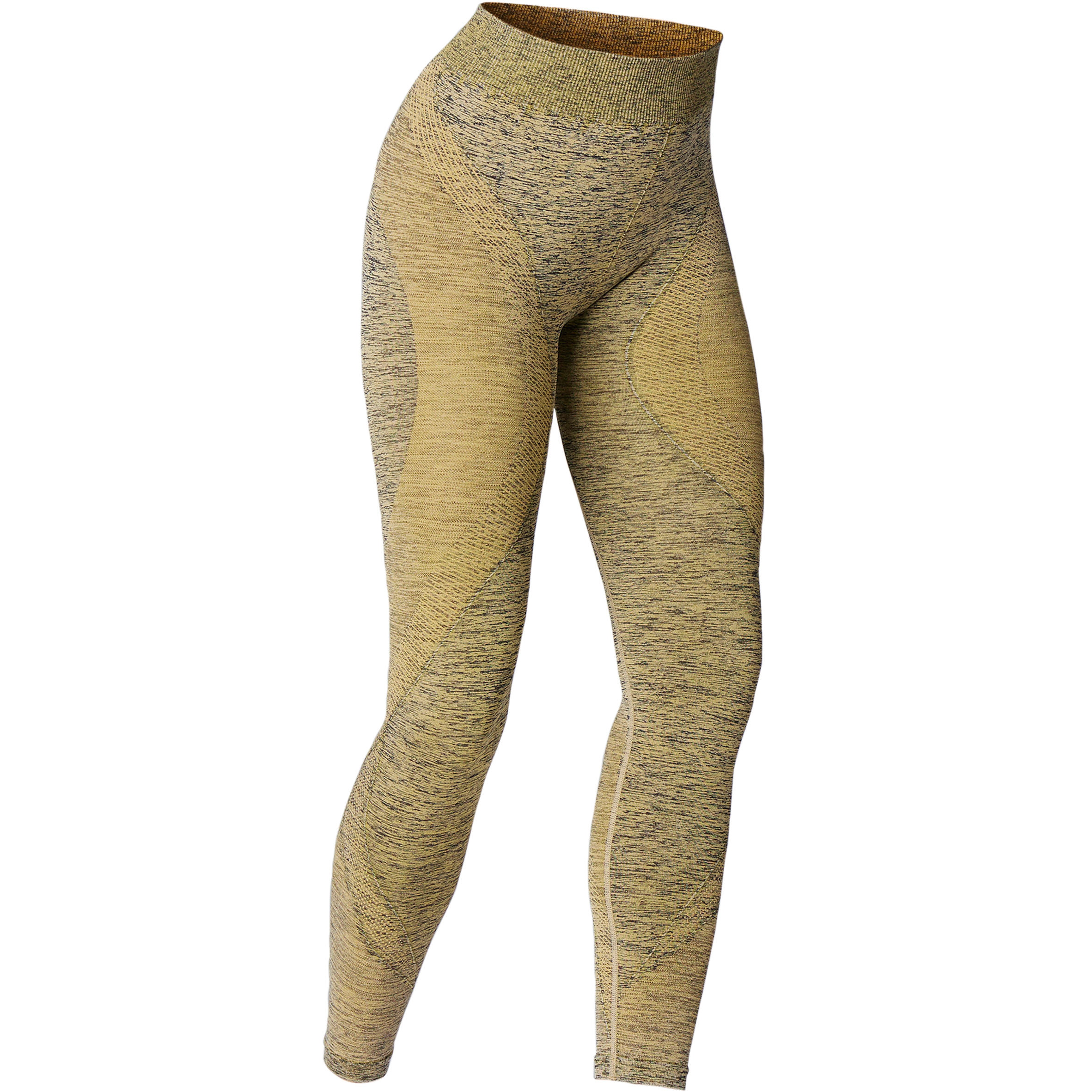 Domyos Naadloze 78 Legging Yoga Gemeleerd domyos kopen in de aanbieding