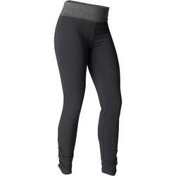 Women's Organic Cotton Gentle Yoga Leggings - Black/Grey