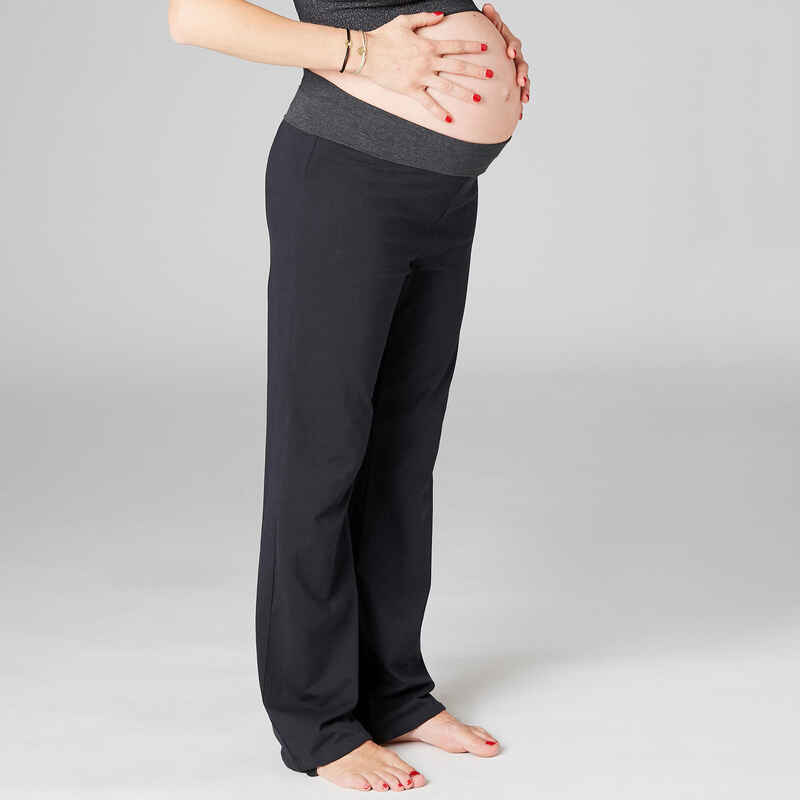 Gentle Yoga Maternity Bottoms - Black