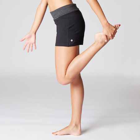 Pantalones Cortos Short Comfort Yoga Embarazada Ecofriendly Negro Gris