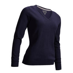 PULL GOLF FEMME BLEU MARINE