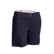 BERMUDE ZA GOLF ZA UMJERENE TEMPERATURE ŽENSKE MORNARSKO PLAVE