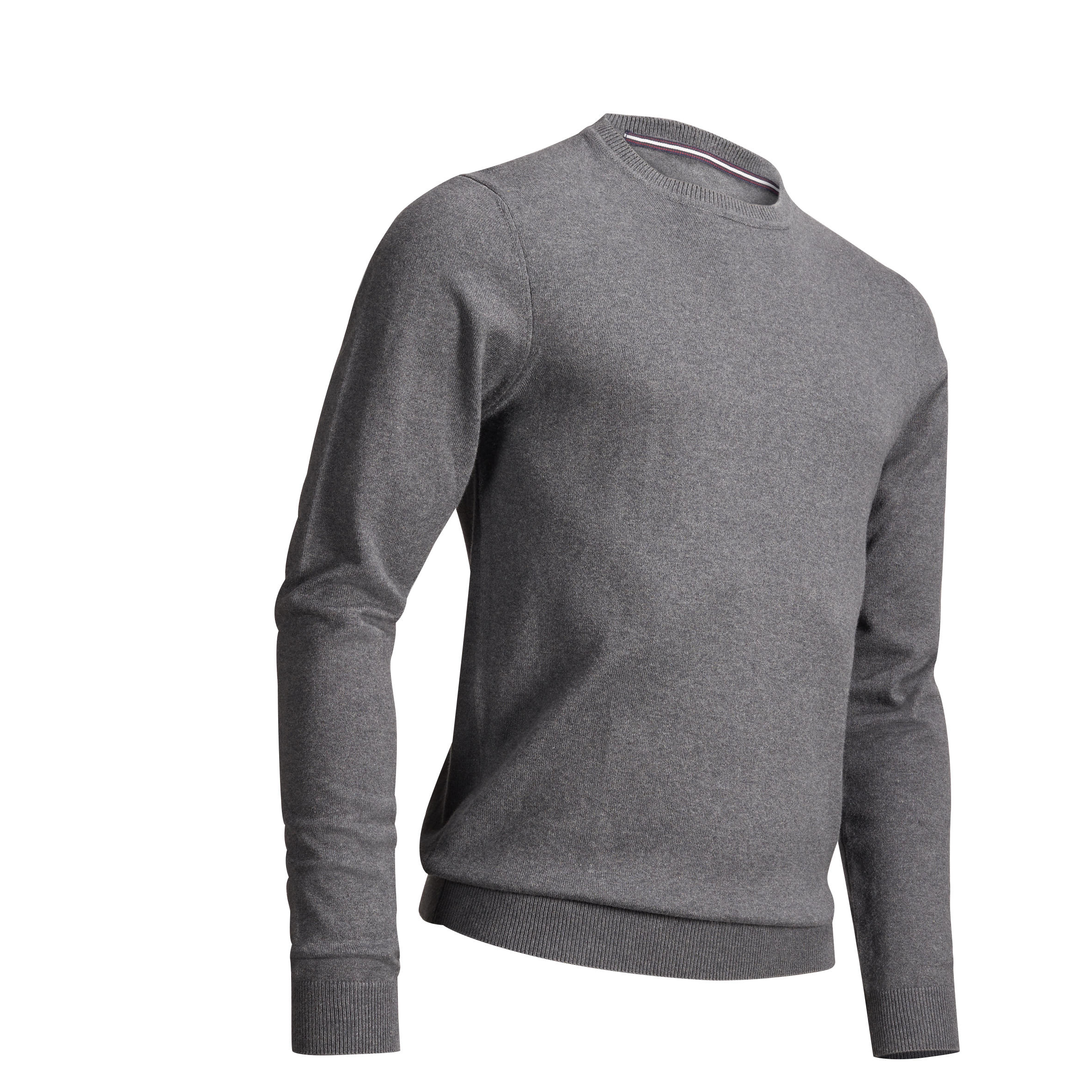 grey golf sweater