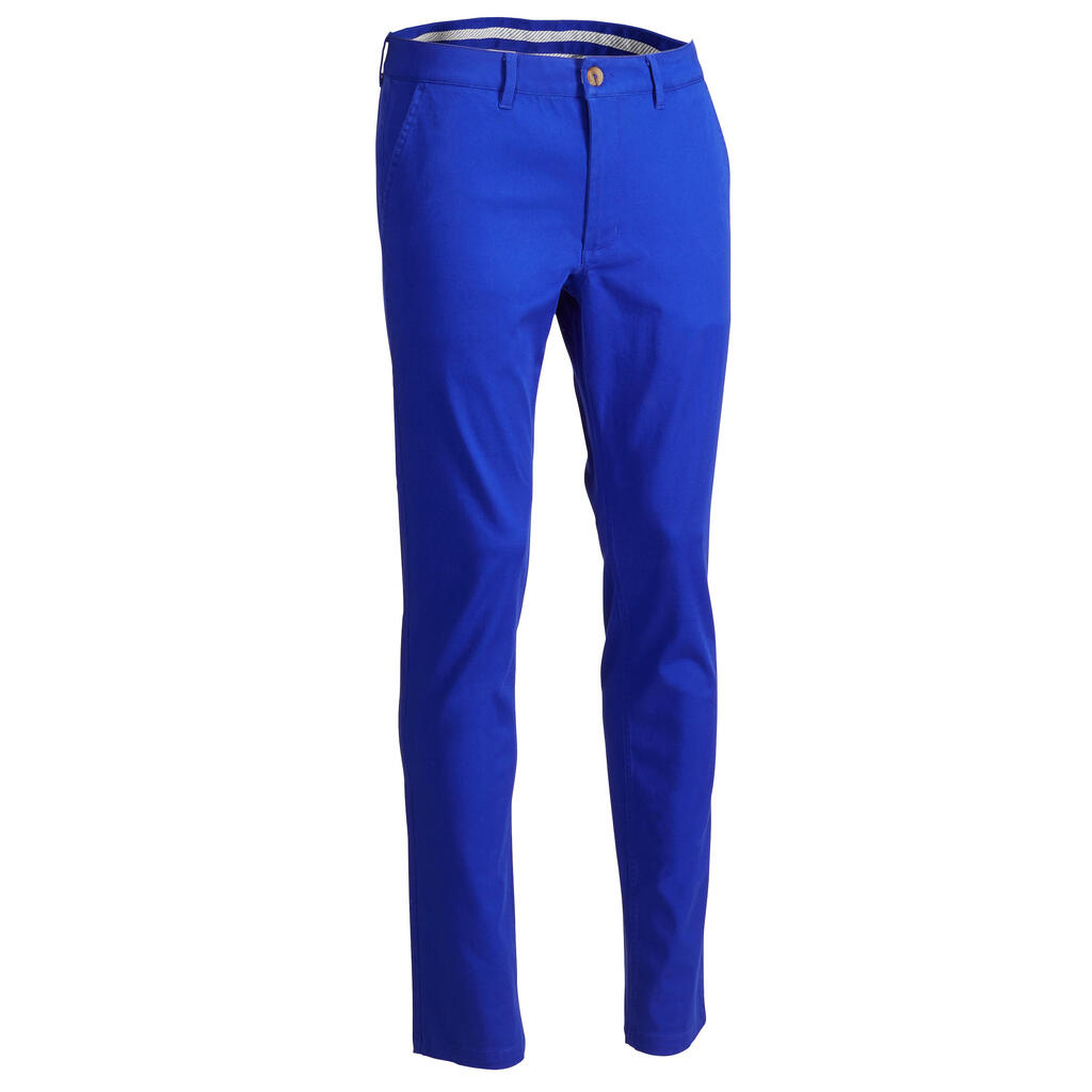 MEN’S GOLF TROUSERS ELECTRIC BLUE